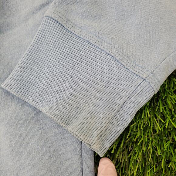 Champion C-Logo Hoodie Large 23x25 Powerblend Baggy Cropped - Picture 3 of 16